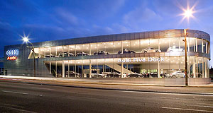 World-first Audi terminal docks