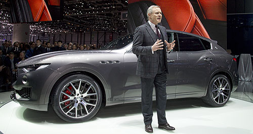 New York show: Maserati boss defends Levante