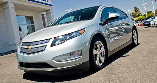Chev Volt plugged in for as little as $37k