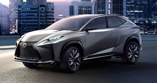 Detroit show: Lexus NX to hit the road in 2014