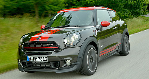Mini’s Countryman and Paceman get $5K of extra kit