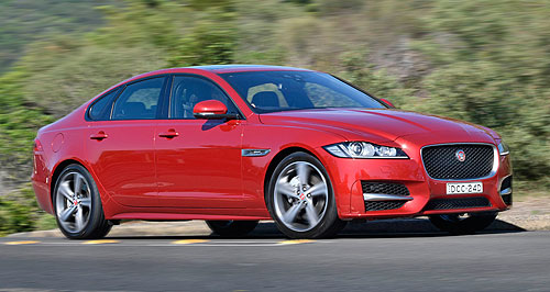Jaguar reshuffles XF large car range