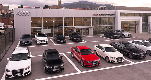 Audi opens dedicated showroom in Hobart