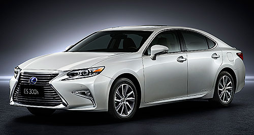 Shanghai show: Facelifted Lexus ES here later this year