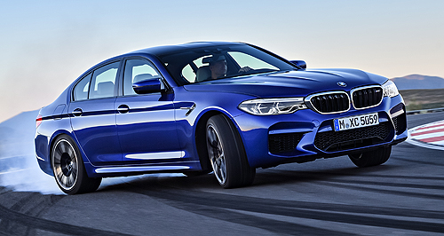 First look: BMW uncovers all-new M5 super-sedan