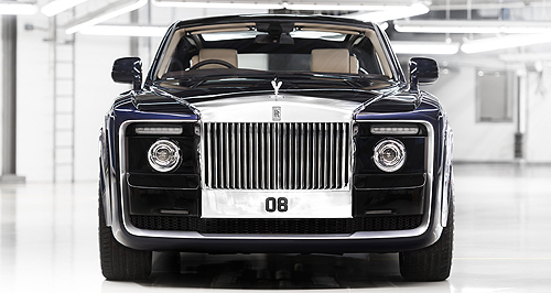Rolls-Royce unveils one-off Sweptail