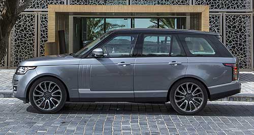 Supercharged V6 petrol set for Range Rover