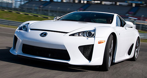 First drive: On track with Lexus LFA supercar