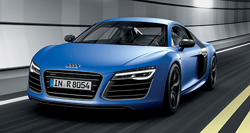 Audi unveils facelifted R8