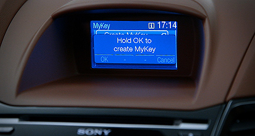 Ford MyKey headed to Australia