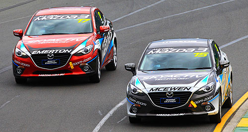 Mazda considers a third F1 Celebrity Challenge