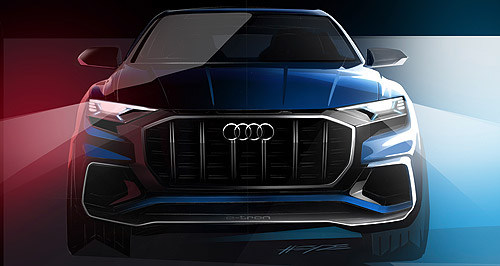 Detroit show: Audi readies flagship Q8 e-tron