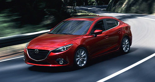 Mazda puts big tickets on all-new small sedan