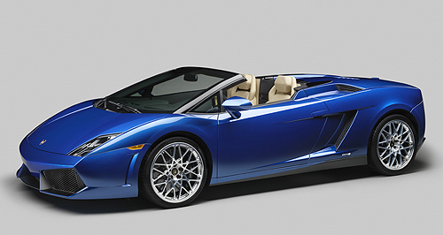 First look: Lamborghini goes rear drive with Spyder