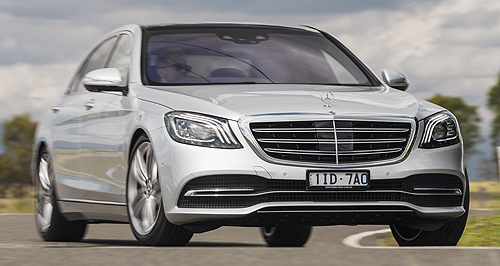Mercedes not concerned by declining S-Class segment