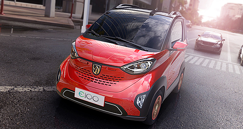GM shrinks the EV with Baojun hatch