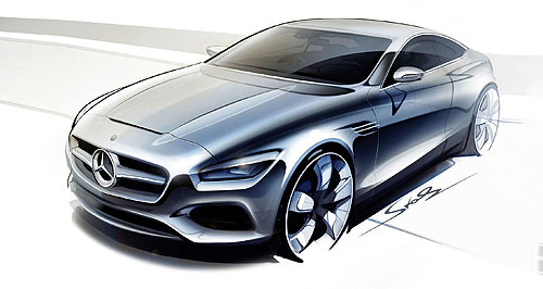 Frankfurt show: Mercedes teases S-Class Coupe