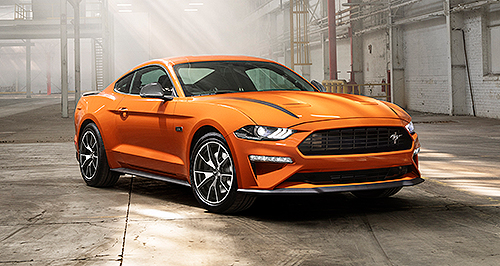 Ford gives four-cylinder Mustang a lift for 2020