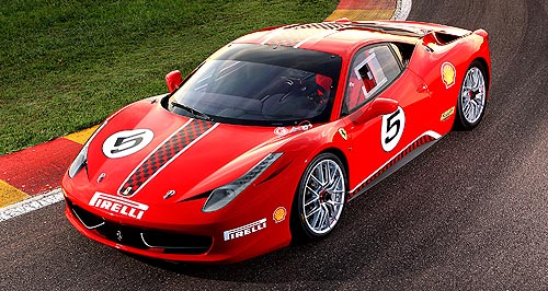 First look: Ferrari takes 458 racing