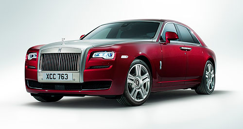 Geneva show: Rolls-Royce tweaks Ghost of the past