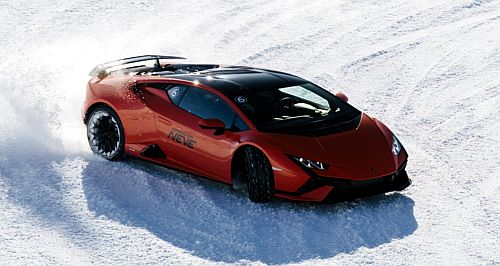 Lamborghini ice driving experience heads to NZ