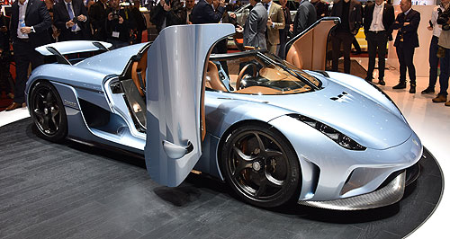Geneva show: Koenigsegg lobs hyper Regera