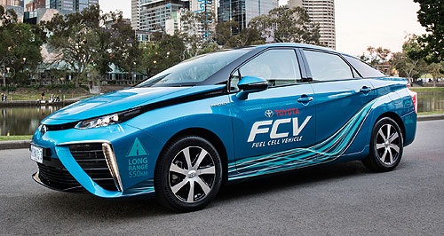 Toyota backs hydrogen economy