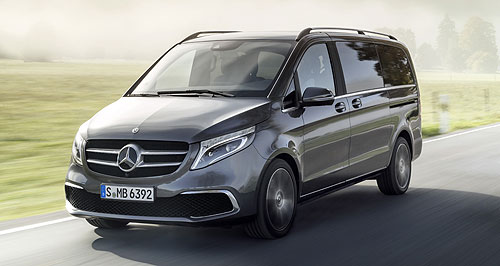 Mercedes-Benz reveals updated V-Class MPV range