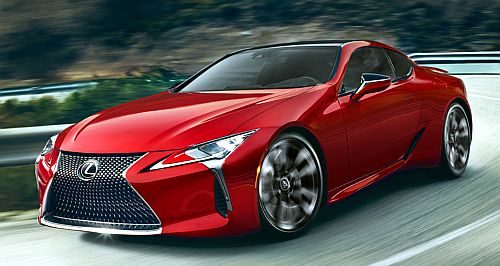 Connected Services for updated Lexus LC