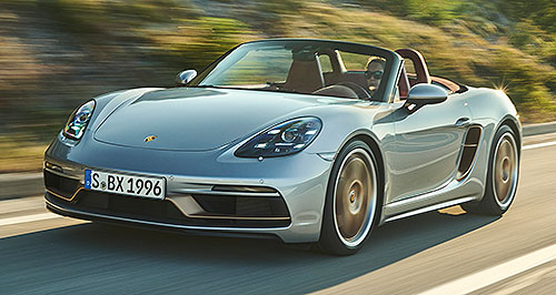 Porsche says happy birthday with new Boxster 25 Years