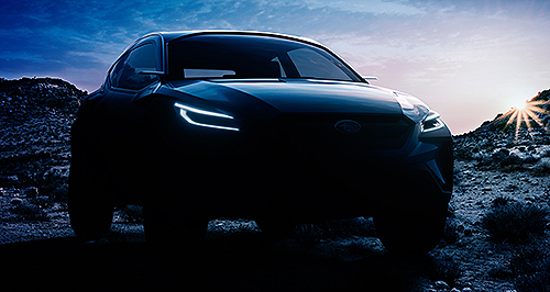 Geneva show: Subaru teases Viziv Adrenaline concept