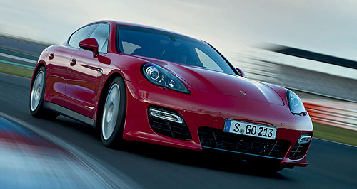 LA show: GTS treatment for Porsche Panamera