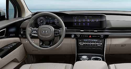 Kia reveals new-gen Carnival interior