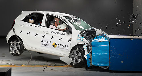 Kia Picanto targeted for ANCAP retest