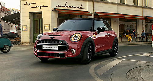 Mini lobs Rosewood Edition Hatch from $59,250 + ORC