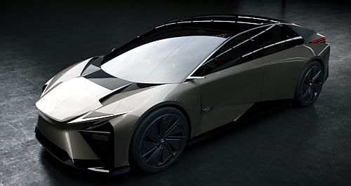 Futuristic Lexus LF-ZC and LF-ZL unveiled