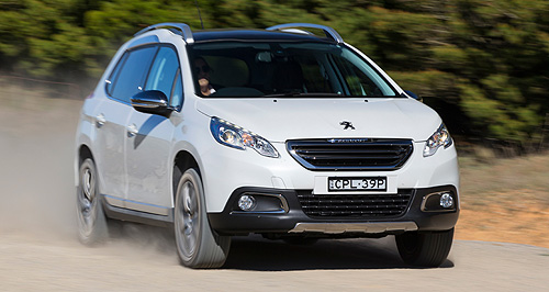 Peugeot in SUV holding pattern