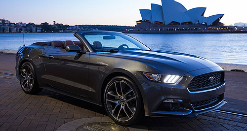 Ford set to talk up fuel-efficient Mustang