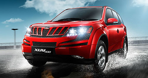 Mahindra SUV here in April