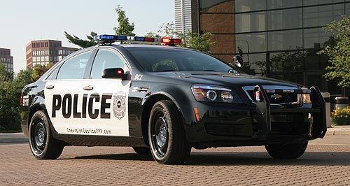 Holden’s US police car ready for orders