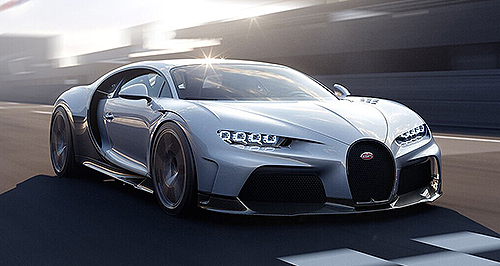 Bugatti raises bar with 440km/h Chiron Super Sport