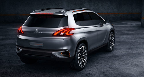 Beijing show: Peugeot crosses the compact SUV line