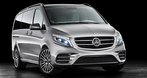 Geneva show: Mercedes' 'sporty' V-Class van