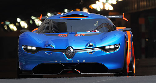 Renault Alpine gets a touch of the Godzillas