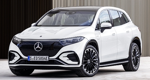 Mercedes-Benz EQS SUV unveiled
