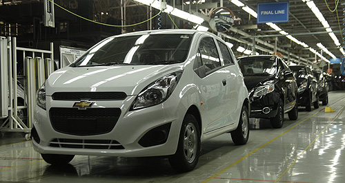 GM ends Chevrolet sales in India, South Africa