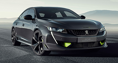 Peugeot Sport outs 508-based hybrid concept