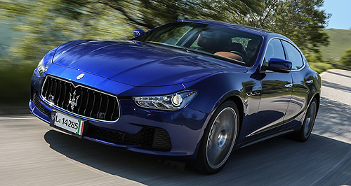 Maserati updates Ghibli luxury sedan