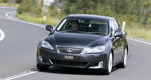 Lexus to recall 4844 IS250s in Australia