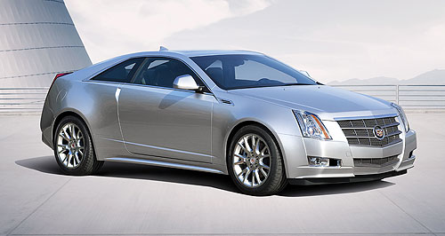 Sweet Caddy CTS coupe emerges in full production trim